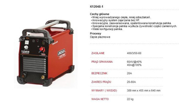 Przecinarka plazmowa Tomahawk 1025 400V K12048-1 LINCOLN ELECTRIC