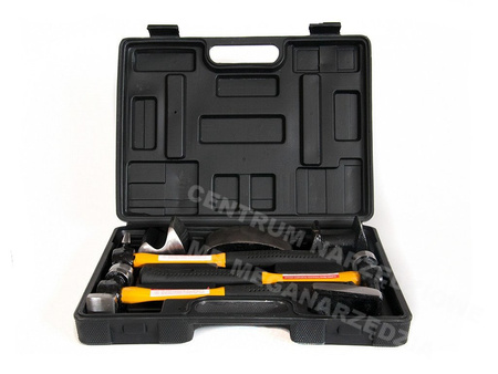 ZESTAW BLACHARSKI MŁOTKI KOWADEŁKA BLACHARSKIE 7SZ