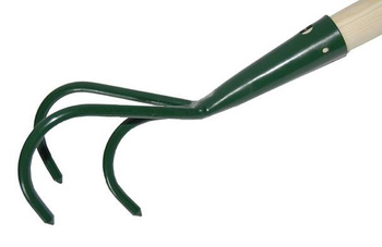 Spulchniacz ogrodowy ręczny pazury trzonek 110 cm kod 34 KARD