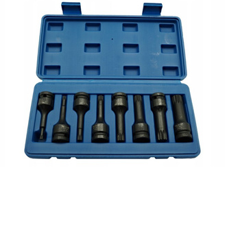 ADLER Zestaw bitów udarowych SPLINE 8 szt. 1/2 AD-08S