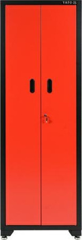 Szafka warsztatowa wysoka 66x45.7x200 cm 3 półki YT-08931 YATO