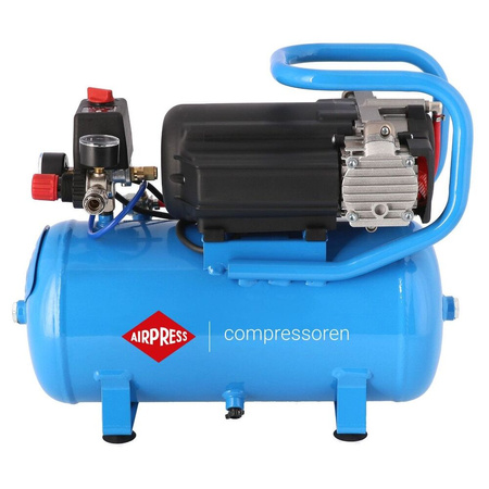 AIRPRESS Kompresor bezolejowy 15L 0,55 kW LMO 15-210 cichy
