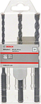 Wiertła do betonu SDS Plus 6 8 10 mm komplet 2608579118 BOSCH