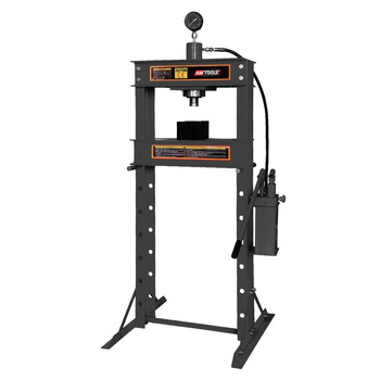 Prasa hydrauliczno-pneumatyczna 30T z manometrem, 7 pozycji, AW20054 AWTOOLS
