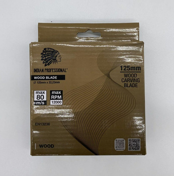 Tarcza rzeźbiarska do drewna 125 mm IP7786 INDIAN PROFESSIONAL