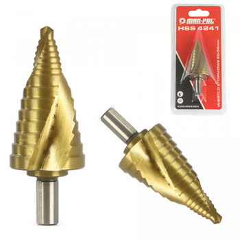 M22324 WIERTŁO STOŻKOWE STOPNIOWE 20-34MM HSS SPIRALNE
