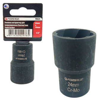 Forsage Nasadka do uszkodzonych śrub 24mm 1/2 46678