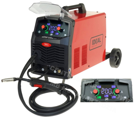 Półautomat spawlaniczy Migomat 200A PRAKTIK MIG 200 SYNERGIC LED