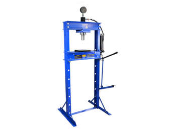 Geko Prasa hydrauliczna 20t z pompą nożną i manometrem