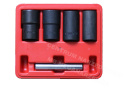 SET OF SOCKETS FOR MACHINED SCREWS 4PCS