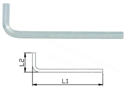 JONNESWAY H02M114 KLUCZ AMPULOWY GIĘTY DŁ. 14mm