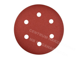 DISC WITH VELCRO 125mm GR220 PL28 WITH HOLES