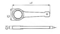 Накидной ключ 32 мм накидной ключ