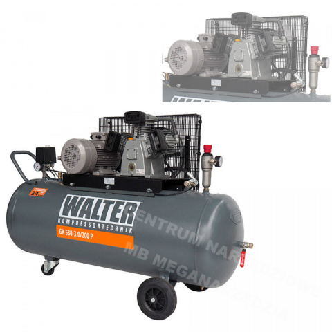 WALTER KOMPRESOR 200L 10 BAR GK 530-3/200P