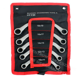 S-10985 EYE WRENCHES TYPE C 5PCS 10-19MM