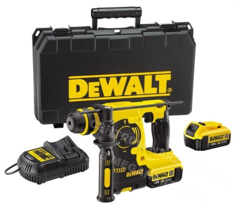 DEWALT MŁOT WIERCĄCO-KUJĄCY SDS-PLUS 18V 2,1J 2 x 4,0Ah XR LI-ION DCH253M2 DEWALT