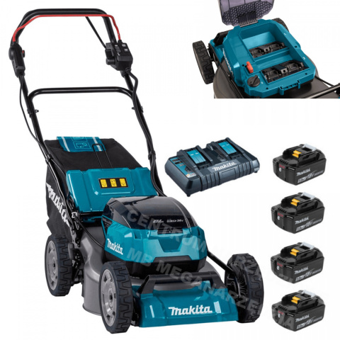 BATTERY MOWER 4x6Ah MAKITA 46cm DRIVE