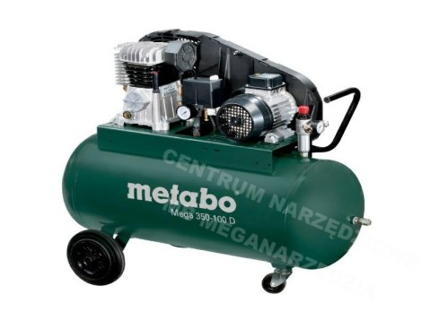 METABO SPRĘŻARKA OLEJOWA 400V 90L MEGA 350-100 D