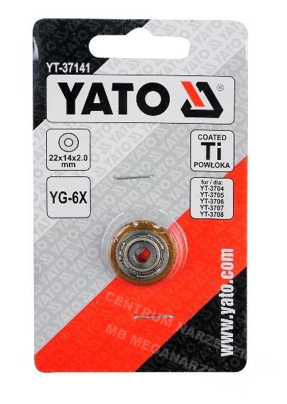 YATO Kółko wymienne 22x11x2mm 37141 do przyrządu glazurniczego