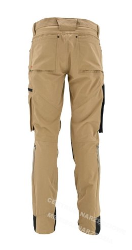 AWTOOLS Spodnie robocze T6/ beż/ XL