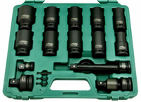 Jonnesway Zestaw 20szt. nasadek udarowych długich 3/4" S03AD6120S