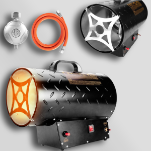 Heaters and radiant heaters